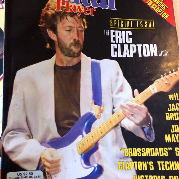 Vintage Guitar Player Magazines 1980s Clapton  Knopfler Springsteen no records - Picture 2 of 15